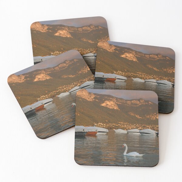 Item preview, Swan lake on a hillside designed and sold by KAY Artists.