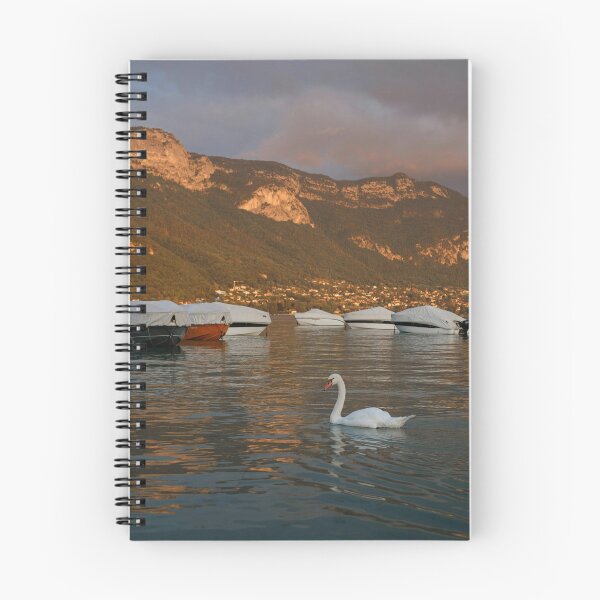 Item preview, Swan lake on a hillside designed and sold by KAY Artists.