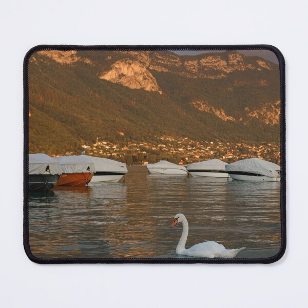Item preview, Swan lake on a hillside designed and sold by KAY Artists.