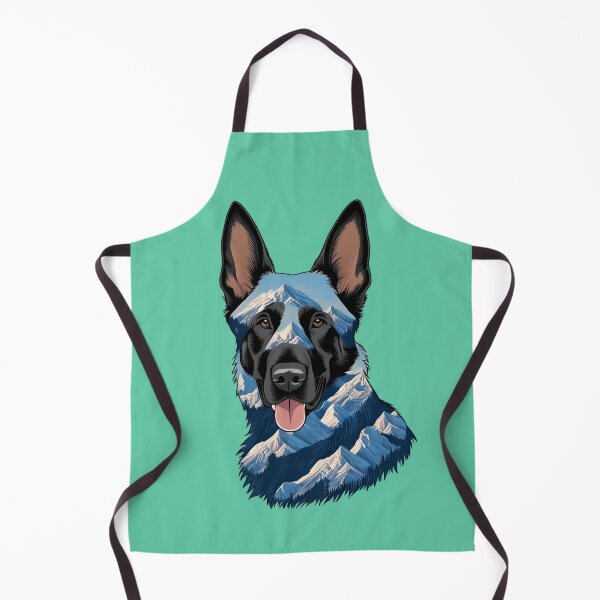 Item preview, Mountain Silhouette of a Belgian Malinois designed and sold by GoodyPaws.