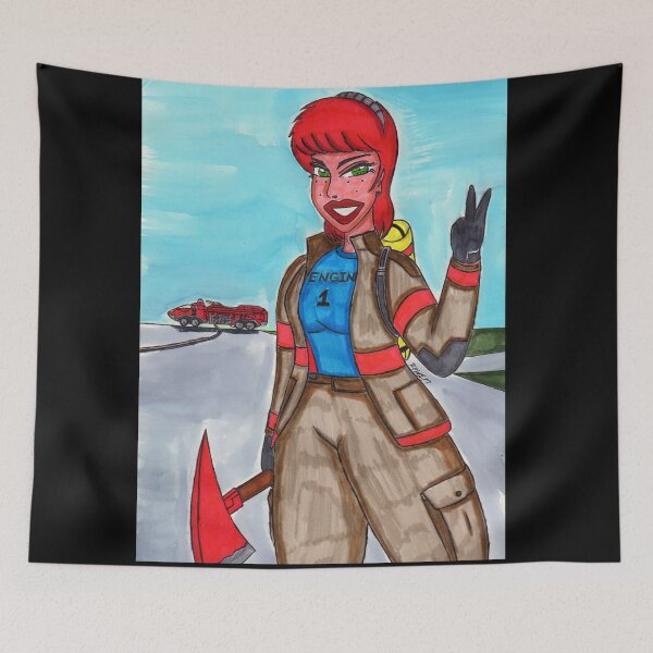 Item preview, Fire Fighter designed and sold by Ronald Woods.