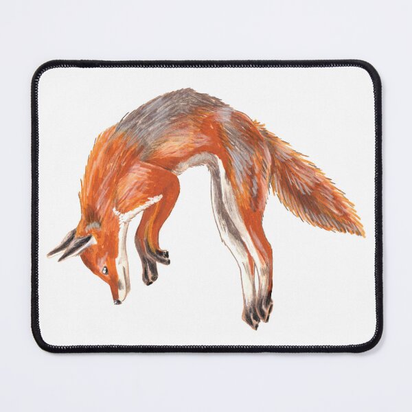 Item preview, Jumping Red Fox designed and sold by By Kelly Attenborough.