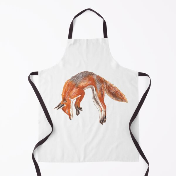 Item preview, Jumping Red Fox designed and sold by By Kelly Attenborough.