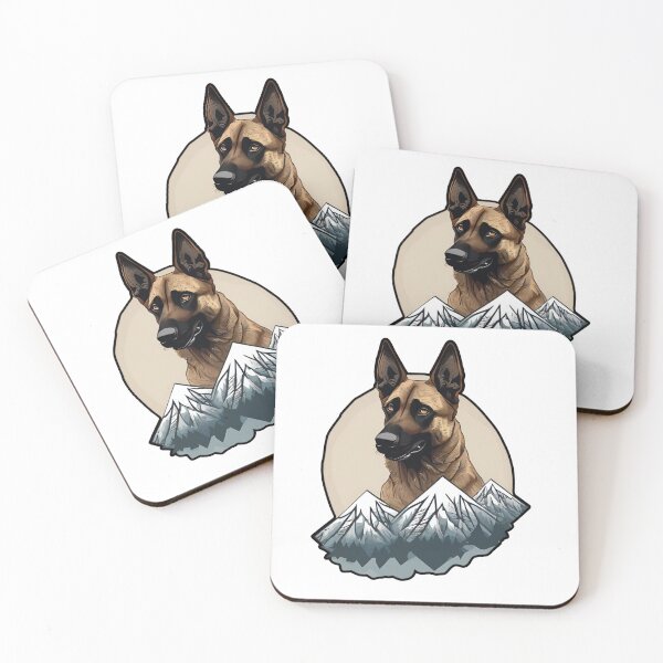 Item preview,  Mountain Silhouette of a Belgian Malinois designed and sold by GoodyPaws.