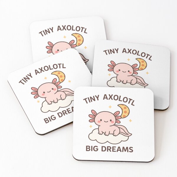 Item preview, Tiny Axolotl, Big Dreams designed and sold by ALITOPRINCE.