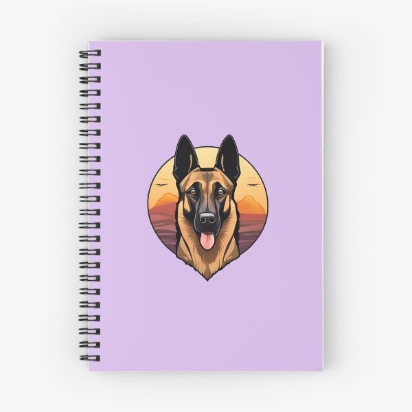 Item preview, Sunset Silhouette of a Belgian Malinois designed and sold by GoodyPaws.