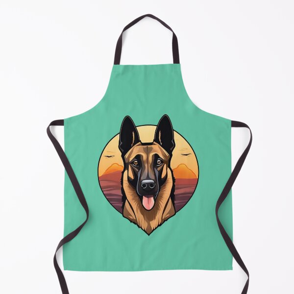 Item preview, Sunset Silhouette of a Belgian Malinois designed and sold by GoodyPaws.