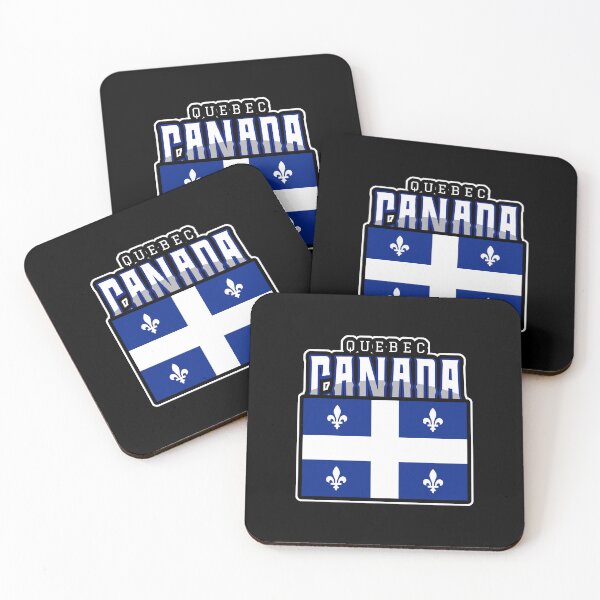 Item preview, Quebec Canada Flag Fleur De Lys designed and sold by Sartoris Art.