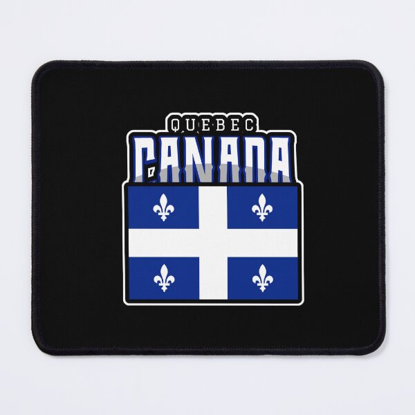 Item preview, Quebec Canada Flag Fleur De Lys designed and sold by Sartoris Art.