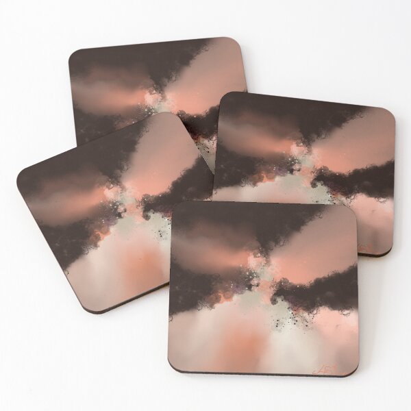 Item preview, Relaxed Elegance - Pink Brown Abstract designed and sold by Joey Santiago.