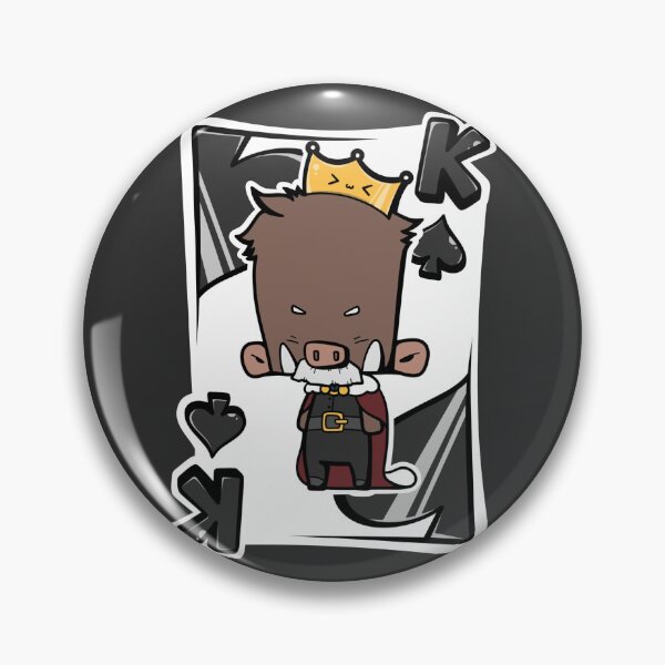Item preview, King Spade Card Wild Boar designed and sold by Boooar Original.