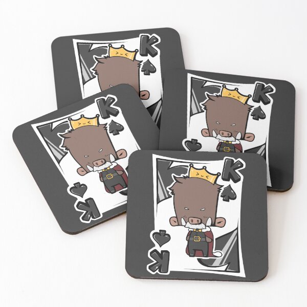Item preview, King Spade Card Wild Boar designed and sold by Boooar Original.