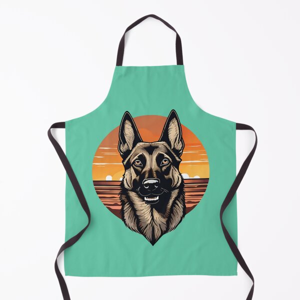 Item preview, Sunset Silhouette of a Belgian Malinois designed and sold by GoodyPaws.