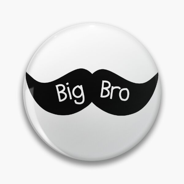 Item preview, Big Bro with a Mustache designed and sold by Persnicketee.