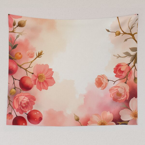 Item preview, Vintage Watecolor Cherry Blossom Tree Design designed and sold by Our Bible Journey.