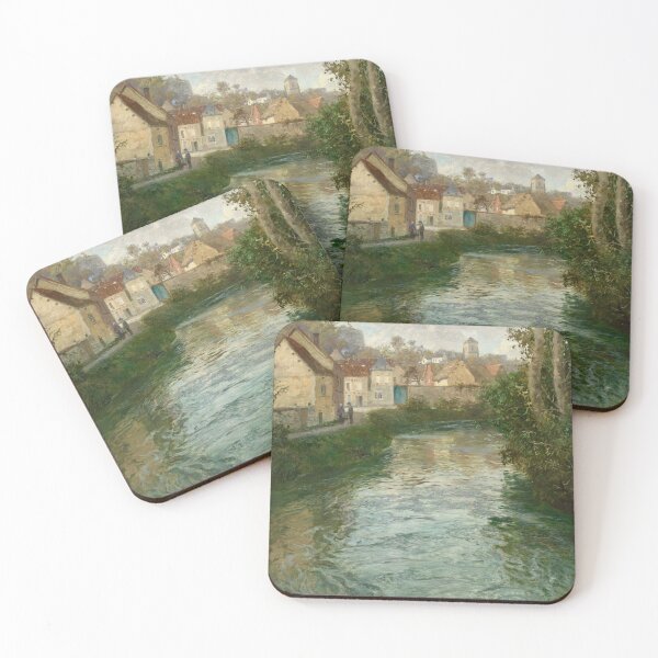 Item preview, Vintage Painting, Vintage River Painting, Vintage Art, Master Painting  designed and sold by Seascapesnmore.