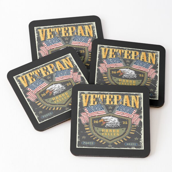 Item preview, Army - Veterans - Honor the Fallen - Americans Never Quit - 2025 X 300 designed and sold by Military Insignia Products.