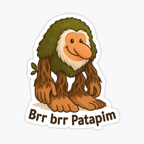 Item preview, Brr brr Patapim - (Italian Brainrot) Funny Meme designed and sold by TyxShop.