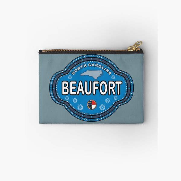 Item preview, Beaufort Nc North Carolina stitching effect emblem designed and sold by studioss76.