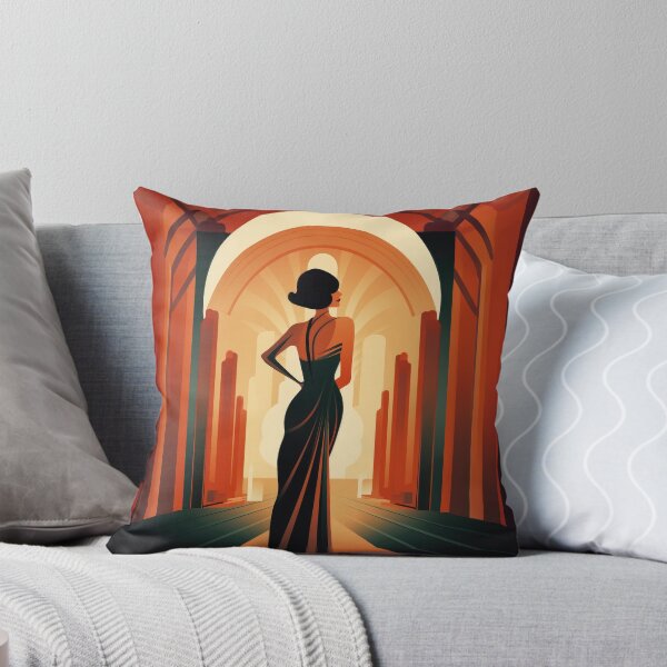 Aperçu de l'œuvre Femme Art Déco 54 créée et vendue par Made-by-Gus.