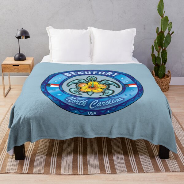 Item preview, Beaufort Nc North Carolina sea turtle hibiscus designed and sold by studioss76.