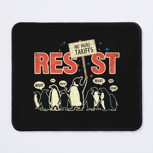 Item preview, Resist Penguin designed and sold by MackenzieBin.