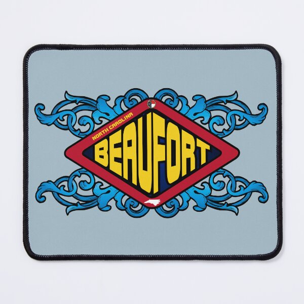 Item preview, Beaufort Nc emblem retro sign designed and sold by studioss76.