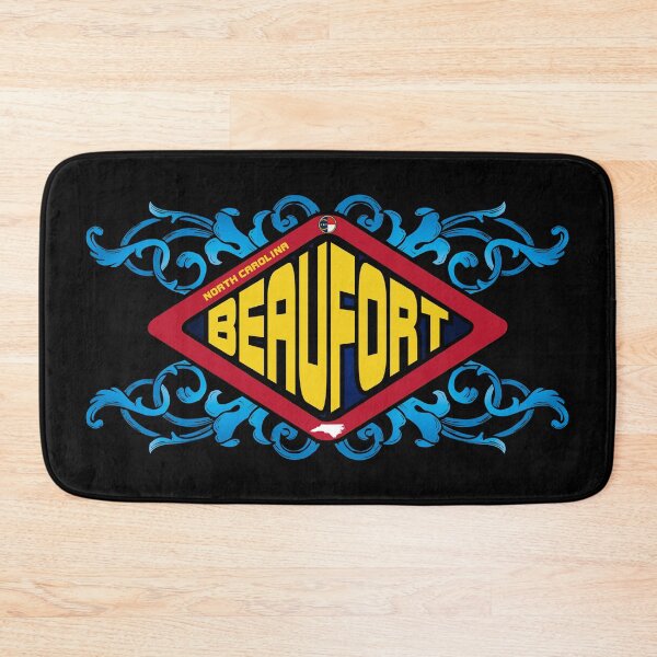 Item preview, Beaufort Nc emblem retro sign designed and sold by studioss76.