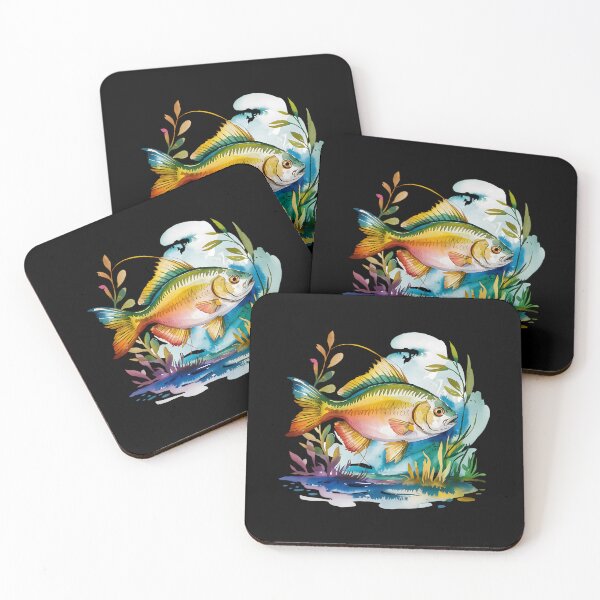 Item preview, charming colored fish designed and sold by ATOTI.