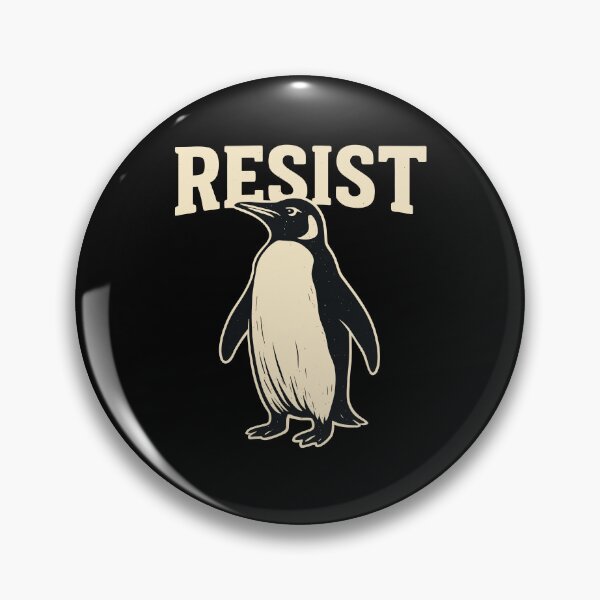 Item preview, Resist Penguin Activism no tariffs designed and sold by varioarts.