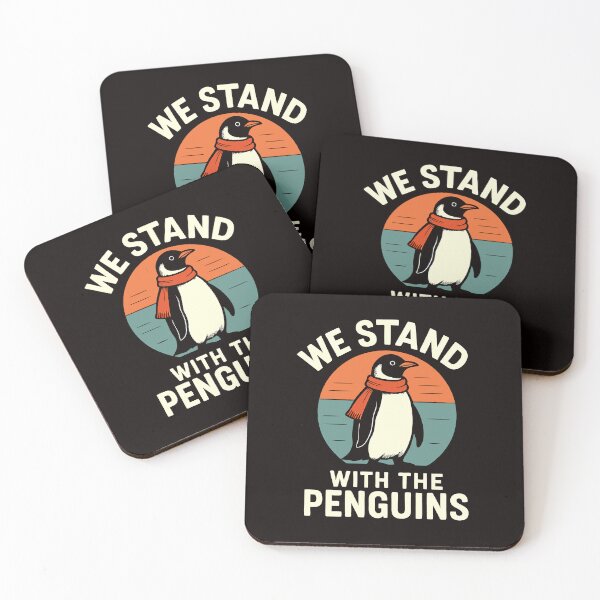 Item preview, Tariffs on Penguins Heard Island We Stand With The Penguins designed and sold by AxelBrook.