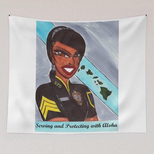 Item preview, Serving and Protecting with Aloha designed and sold by Ronald Woods.
