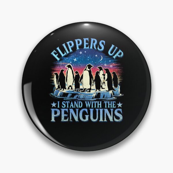 Item preview, Flippers Up I Stand With The Penguins designed and sold by MackenzieBin.