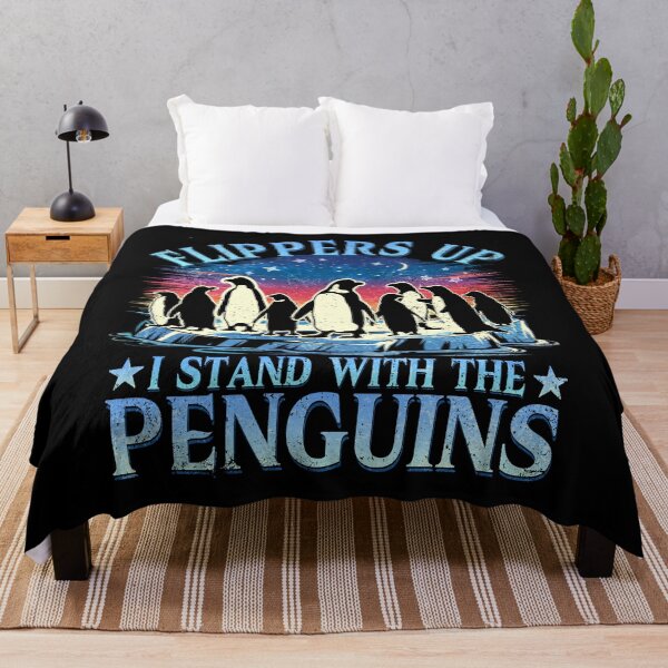 Item preview, Flippers Up I Stand With The Penguins designed and sold by MackenzieBin.