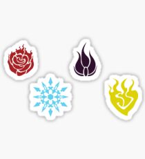 RWBY Team RWBY Emblems Variety Pack 1 Sticker