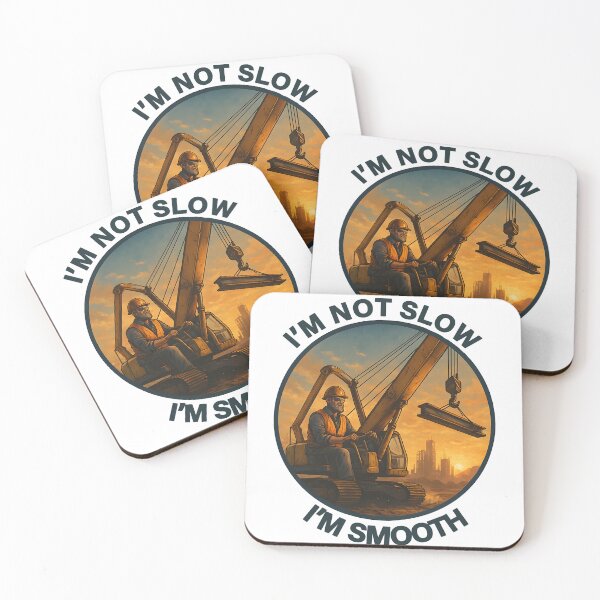Item preview, I’m not slow, I’m smooth at the Construction Site designed and sold by ZepGiftShop.