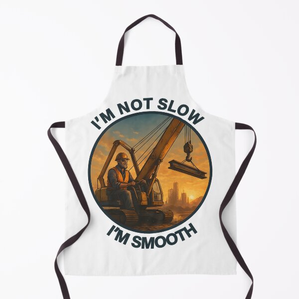 Item preview, I’m not slow, I’m smooth at the Construction Site designed and sold by ZepGiftShop.