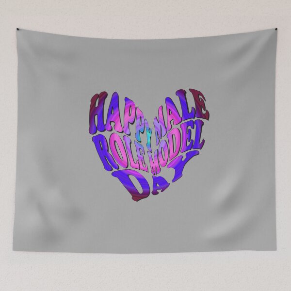 Item preview, Celebrate Male Role Models Heart Art designed and sold by Zakrytos ★★★★★.