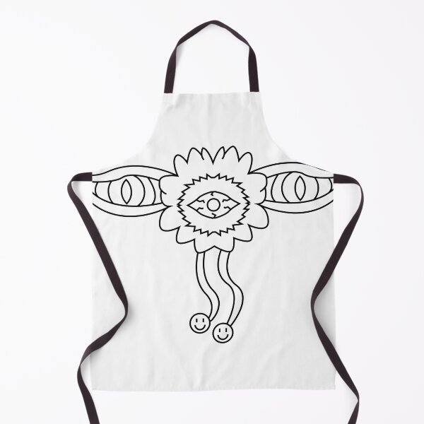 Item preview, Floral gaze with eye flower, wings, and smiling tendrils designed and sold by estebansequeira.