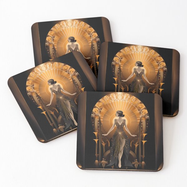 Item preview, Art Deco Woman 147 designed and sold by Made-by-Gus.