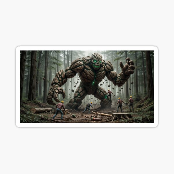 Item preview, The Stoneheart Sentinel designed and sold by Grim_Forge_Prints.