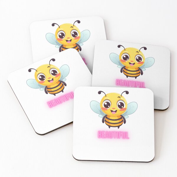 Item preview, Bee Beautiful – Cute Bee Illustration designed and sold by TheCreativeVLT.