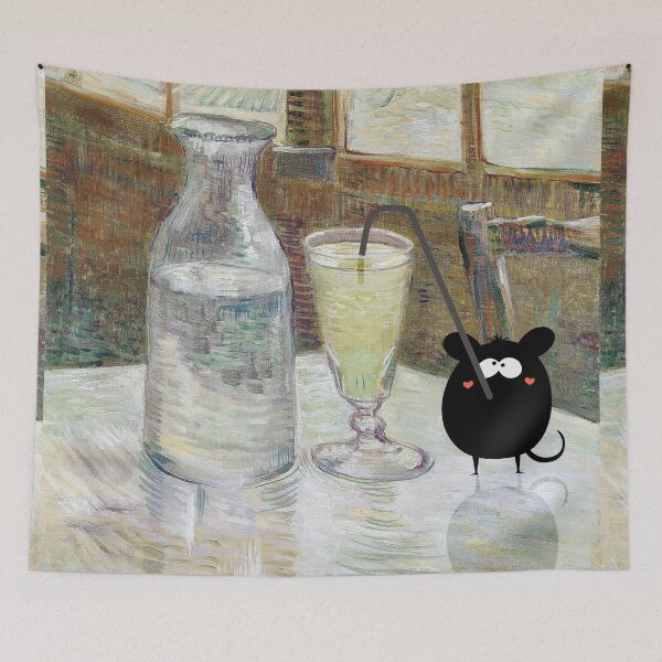 Item preview, Mouse Cafe Absinthe Van Gogh designed and sold by MidCenturyStore.