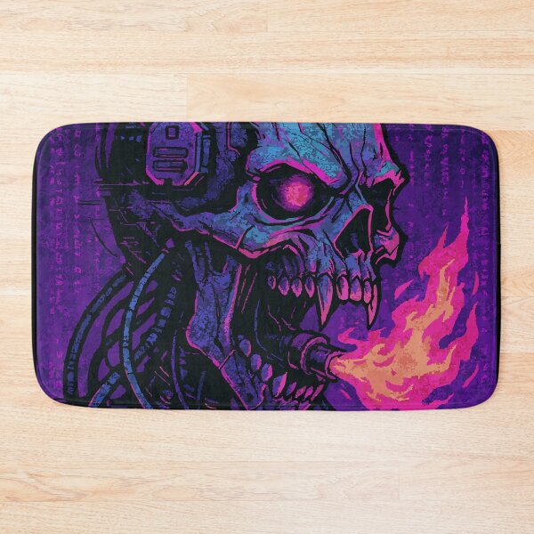 Item preview, Cyberpunk Skull designed and sold by TomFrontierArt.