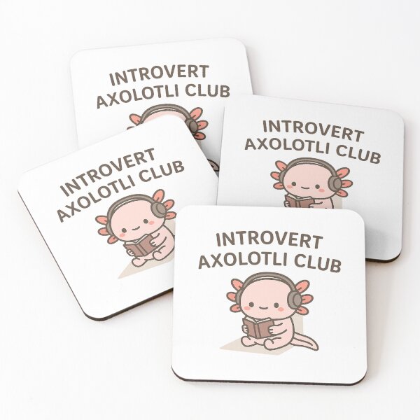 Item preview, Introvert Axolotl Club designed and sold by ALITOPRINCE.