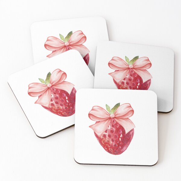 Item preview, Strawberry Bow designed and sold by TheAkornEmporia.