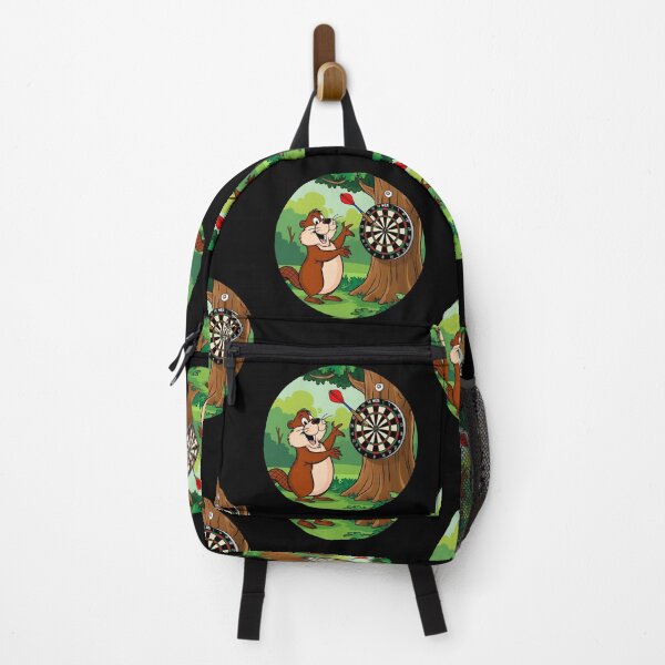 Item preview, Beavers plays darts designed and sold by Whytewold Farm Stuff.