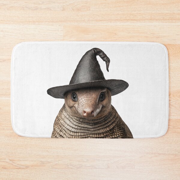 Item preview, Armadillo Wearing Halloween Witch Hat designed and sold by LazyOwlStore.