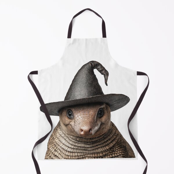Item preview, Armadillo Wearing Halloween Witch Hat designed and sold by LazyOwlStore.