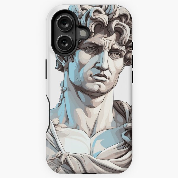 Item preview, Ancient Roman Bust – Classical Marble Statue Aesthetic designed and sold by StoicWayOfLife.